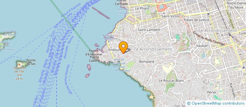 localisation de l'entreprise MADAME CHARLIE BISMUTH  MARSEILLE