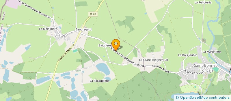 localisation de l'entreprise MADAME CHARLIE BON  BRAIZE