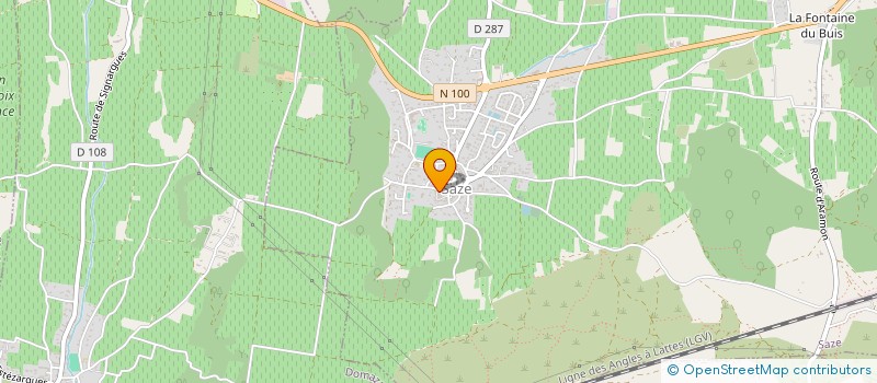 localisation de l'entreprise MADAME CHARLIE DUHOUX  SAZE