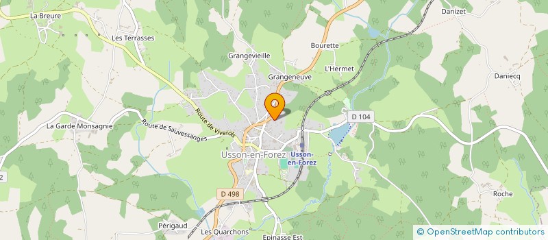 localisation de l'entreprise MADAME CHARLIE ELIZABETH DERBYSHIRE  USSON-EN-FOREZ