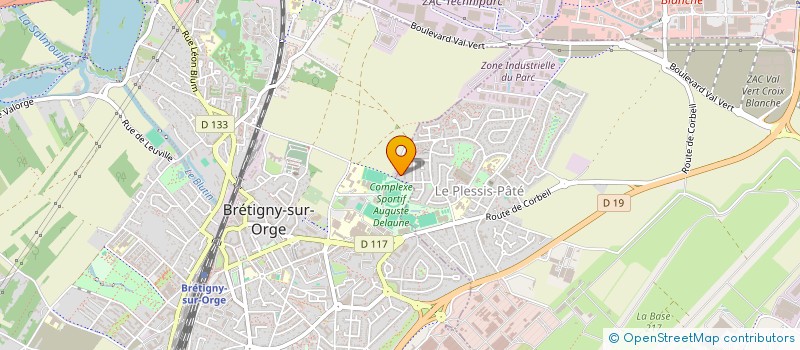 localisation de l'entreprise MADAME CHARLIE GOUKANG  LE PLESSIS-PATE