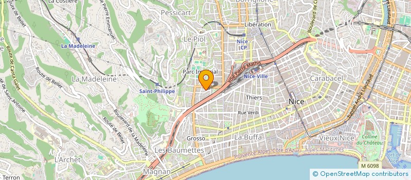 localisation de l'entreprise MADAME CHARLIE LAMOOT à NICE