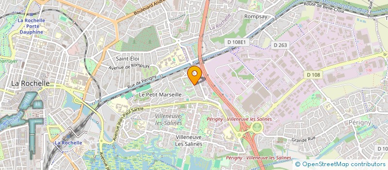 localisation de l'entreprise MADAME CHARLIE LANDREVIE à LA ROCHELLE