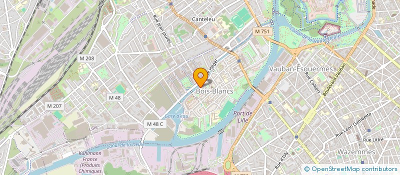 localisation de l'entreprise MADAME CHARLIE MAGNY à LILLE