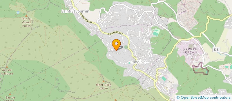 localisation de l'entreprise MADAME CHARLIE MANOUBA  CADOLIVE