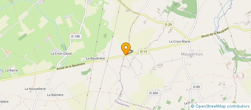 localisation de l'entreprise MADAME CHARLINE-ANDREA GIROT  LE GUISLAIN