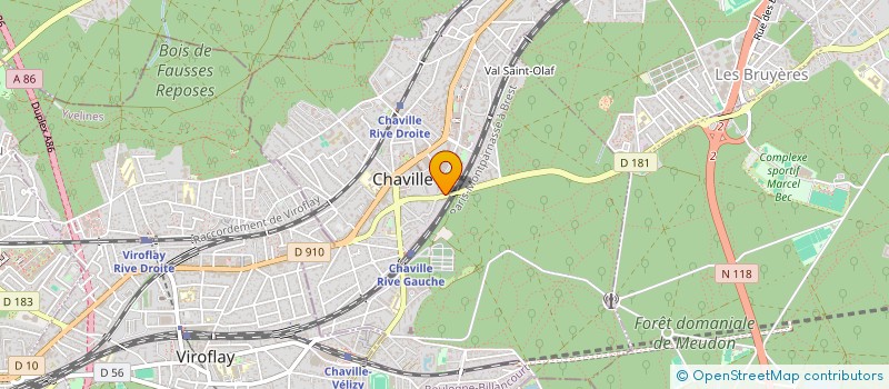 localisation de l'entreprise MADAME CHARLINE BEAUCOURT à CHAVILLE