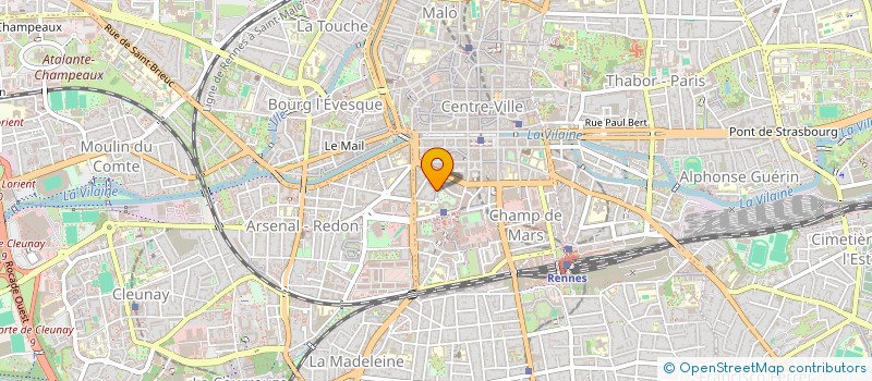 localisation de l'entreprise MADAME CHARLINE BELLEC  RENNES