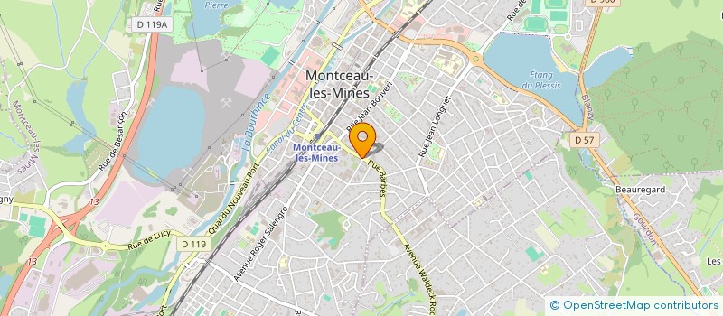 localisation de l'entreprise MADAME CHARLINE BERTHIER à MONTCEAU-LES-MINES