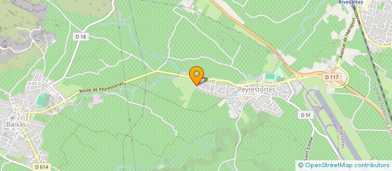 localisation de l'entreprise MADAME CHARLINE BIZOT  PEYRESTORTES