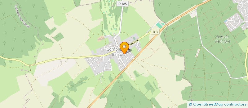 localisation de l'entreprise MADAME CHARLINE BRUTH à COMBLES-EN-BARROIS