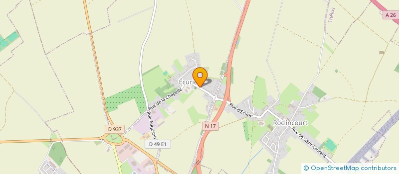 localisation de l'entreprise MADAME CHARLINE CAUDRON  ECURIE