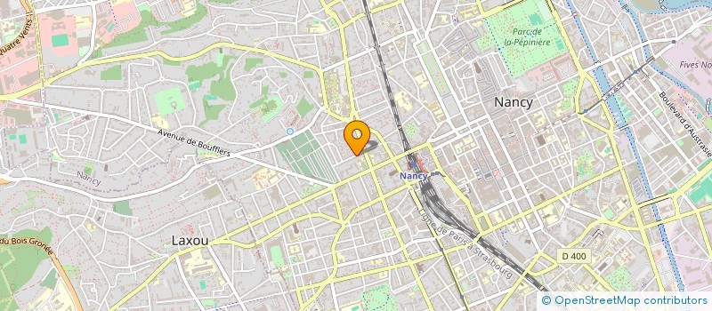 localisation de l'entreprise MADAME CHARLINE CHAMBRE  NANCY