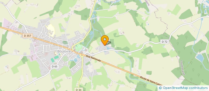 localisation de l'entreprise MADAME CHARLINE CHERON  BOULOIRE