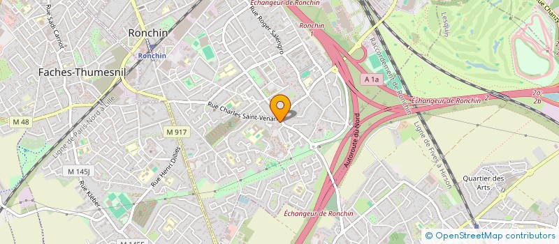 localisation de l'entreprise MADAME CHARLINE DANGREMONT  SOMAIN