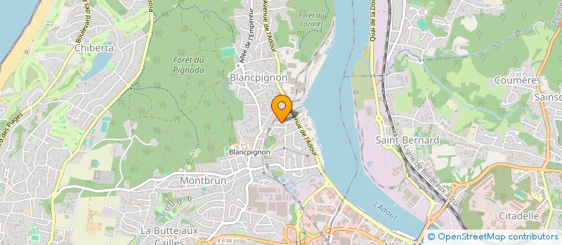 localisation de l'entreprise MADAME CHARLINE DELPECH  PEYREHORADE