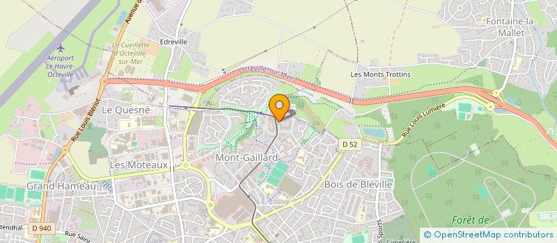 localisation de l'entreprise MADAME CHARLINE DEVAUX  LE HAVRE