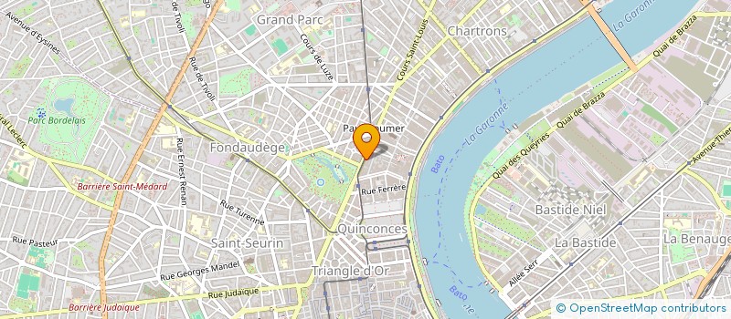 localisation de l'entreprise MADAME CHARLINE DUCHADEAU  BORDEAUX