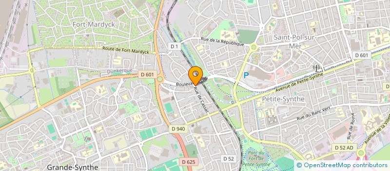 localisation de l'entreprise MADAME CHARLINE DUCHENE à DUNKERQUE