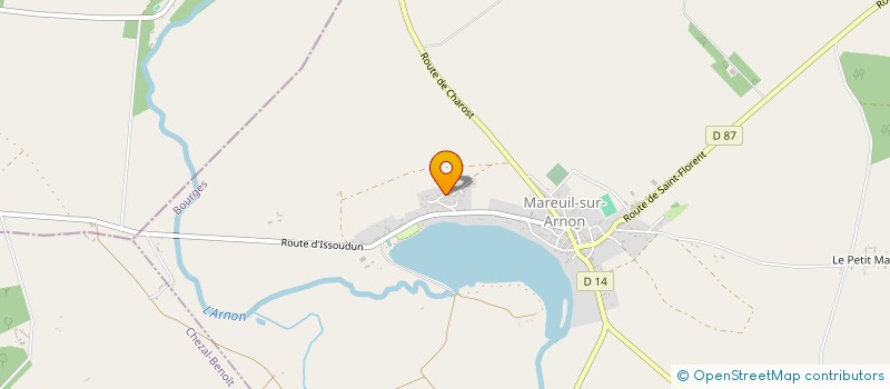 localisation de l'entreprise MADAME CHARLINE DUREMORD  MAREUIL-SUR-ARNON