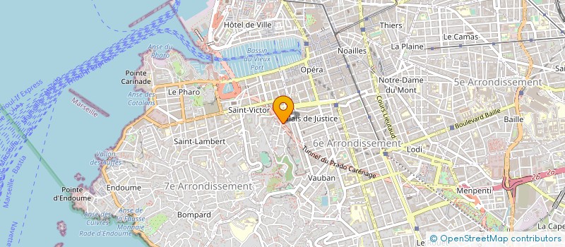 localisation de l'entreprise MADAME CHARLINE GAUTHERET à MARSEILLE