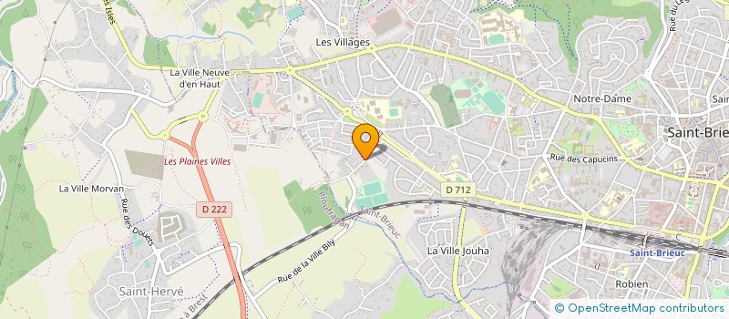 localisation de l'entreprise MADAME CHARLINE GEFFROY à SAINT-BRIEUC