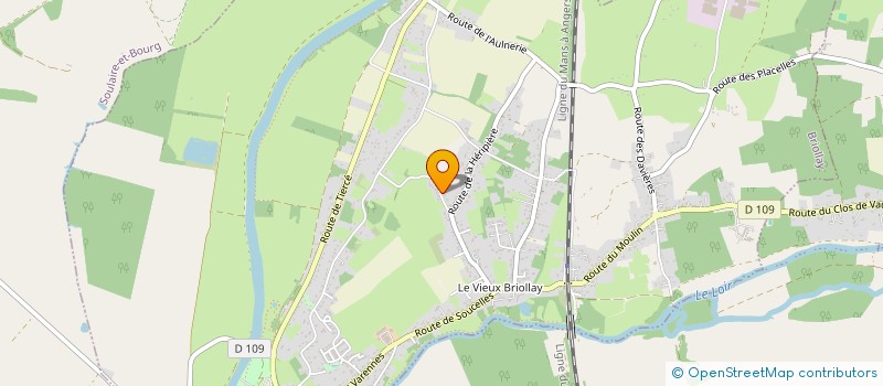 localisation de l'entreprise MADAME CHARLINE GIQUEL à BRIOLLAY