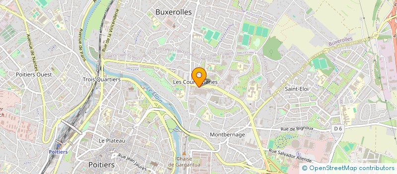 localisation de l'entreprise MADAME CHARLINE GIRAUD  POITIERS