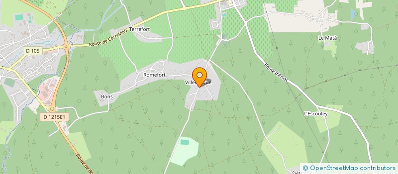 localisation de l'entreprise MADAME CHARLINE GOMEZ  AVENSAN