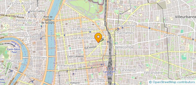 localisation de l'entreprise MADAME CHARLINE GRANGER  LYON