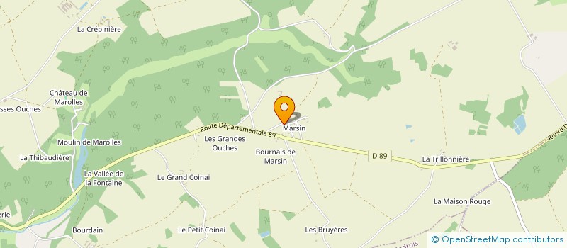 localisation de l'entreprise MADAME CHARLINE GRONDIN  GENILLE