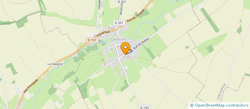 localisation de l'entreprise MADAME CHARLINE GUYOT  DELETTES