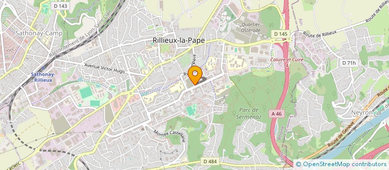 localisation de l'entreprise MADAME CHARLINE HUSSON à RILLIEUX-LA-PAPE