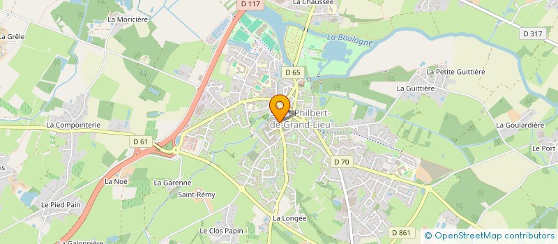 localisation de l'entreprise MADAME CHARLINE JAUNATRE  SAINT-PHILBERT-DE-GRAND-LIEU