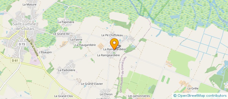 localisation de l'entreprise MADAME CHARLINE JOSNIN  SAINT-LUMINE-DE-COUTAIS