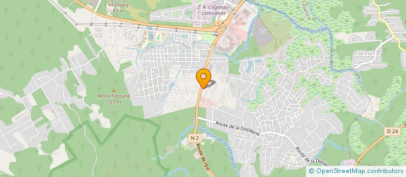 localisation de l'entreprise MADAME CHARLINE JUAN  NARBONNE