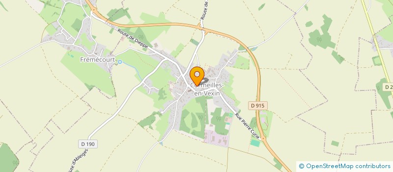 localisation de l'entreprise MADAME CHARLINE LE BUNZE  CORMEILLES-EN-VEXIN