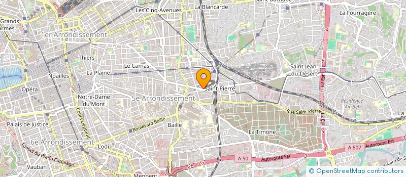 localisation de l'entreprise MADAME CHARLINE LECAILLE à MARSEILLE