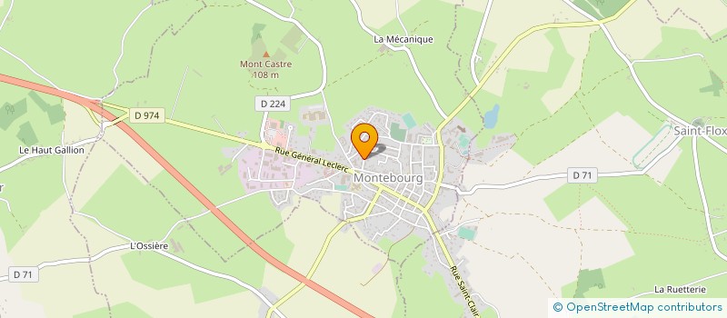 localisation de l'entreprise MADAME CHARLINE LELIEVRE  MONTEBOURG