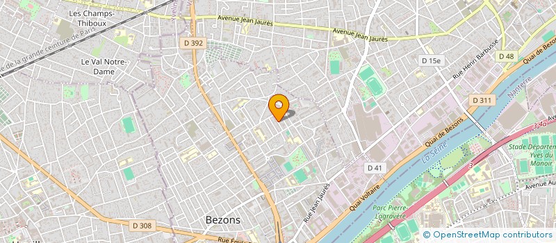 localisation de l'entreprise MADAME CHARLINE LEMOU à BEZONS