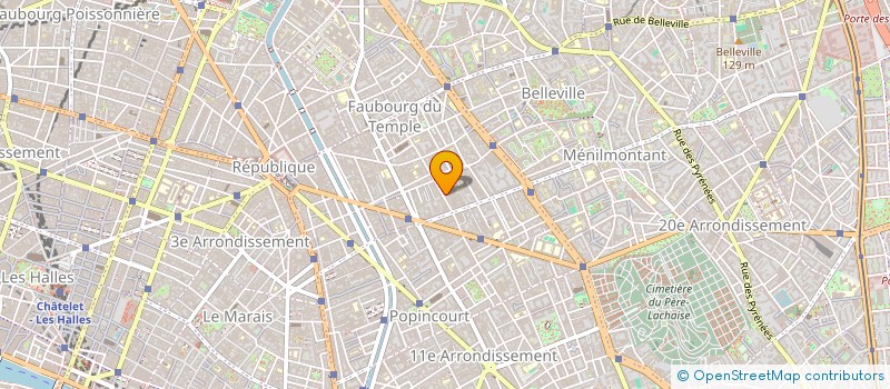 localisation de l'entreprise MADAME CHARLINE LEROY  PARIS