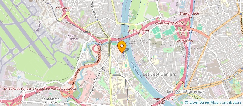 localisation de l'entreprise MADAME CHARLINE LUSTENBERGER à TOULOUSE