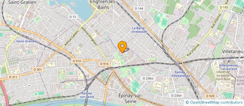 localisation de l'entreprise MADAME CHARLINE MAHROUG  EPINAY-SUR-SEINE