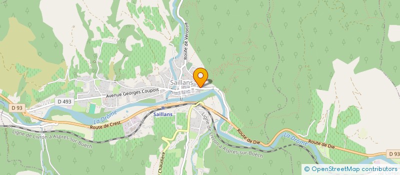 localisation de l'entreprise MADAME CHARLINE MARTIN  LA BARTHE-DE-NESTE