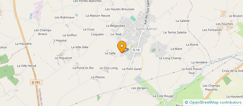localisation de l'entreprise MADAME CHARLINE MARTIN à LAMBALLE-ARMOR