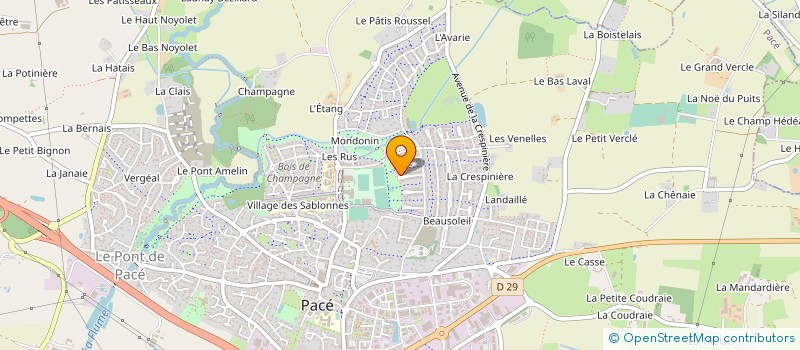 localisation de l'entreprise MADAME CHARLINE MAUPIN à PACE