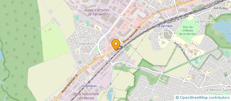 localisation de l'entreprise MADAME CHARLINE MICHAUX  SAINT-ARNOULT-EN-YVELINES