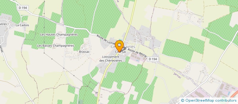 localisation de l'entreprise MADAME CHARLINE MISSUS à MERIGNAC