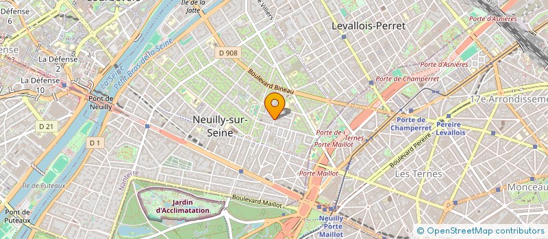 localisation de l'entreprise MADAME CHARLINE NEYS à NEUILLY-SUR-SEINE