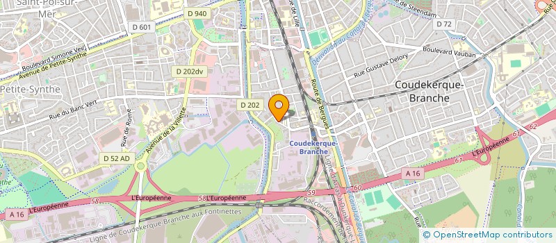 localisation de l'entreprise MADAME CHARLINE OUSTELANDT  COUDEKERQUE-BRANCHE